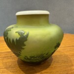 エミール・ガレ 『羊歯文茶入』