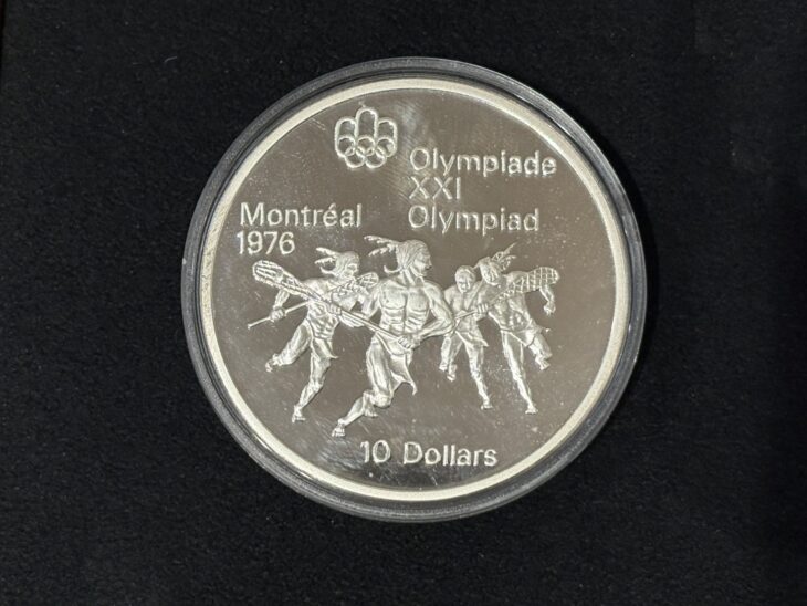 モントリオール オリンピック カナダ記念銀貨 ｜骨董品買取 緑和堂