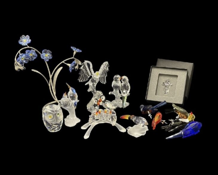 SWAROVSKI スワロフスキー『鳥 キューピー クリスタル フィギュア まとめ』