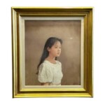 藤井 勉 『白い服の少女』10号