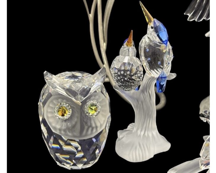 SWAROVSKI スワロフスキー『鳥 キューピー クリスタル フィギュア