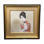 伊東深水『麗人』