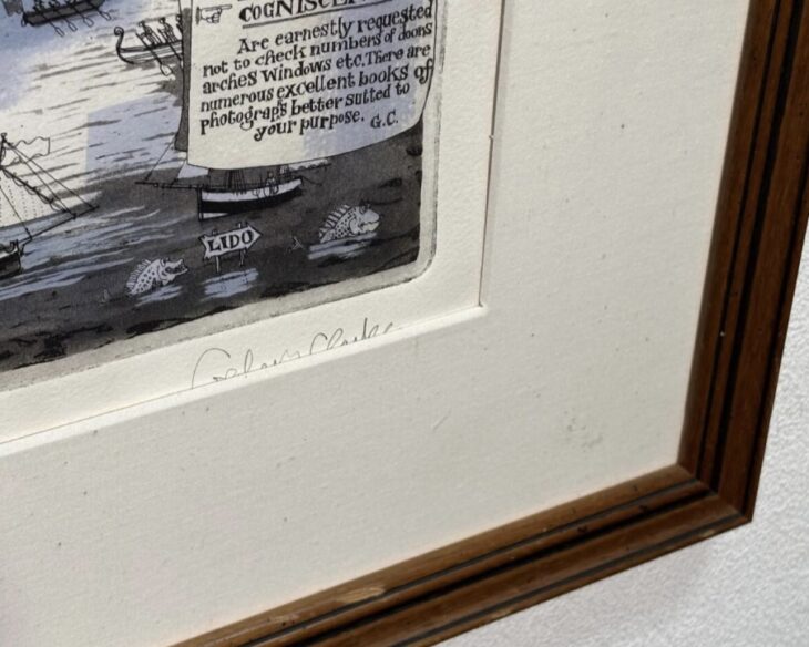 グラハム・クラーク『ベニスのグランドカナル』 ｜骨董品買取 緑和堂