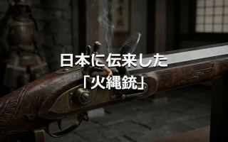 日本に伝来した「火縄銃」