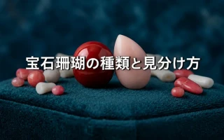 宝石珊瑚の種類と見分け方